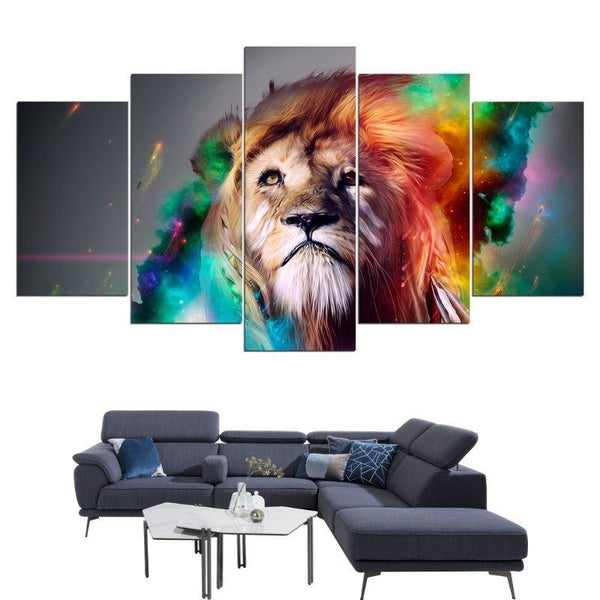 Lion Painting Canvas