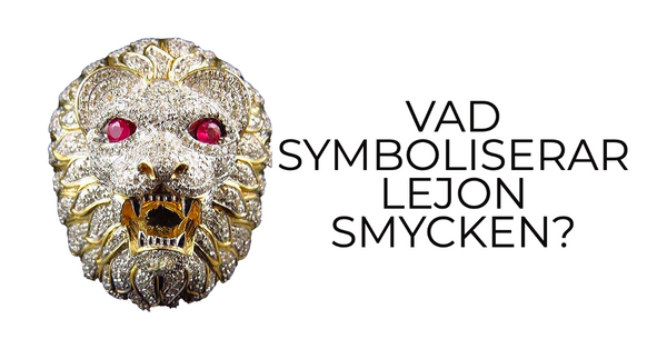 Lejon Smycken Symbolik