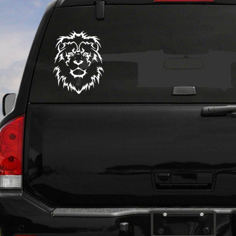 Lejon Sticker Vit