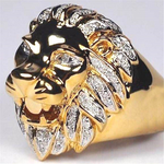 Gothic Ring Lejonhuvud