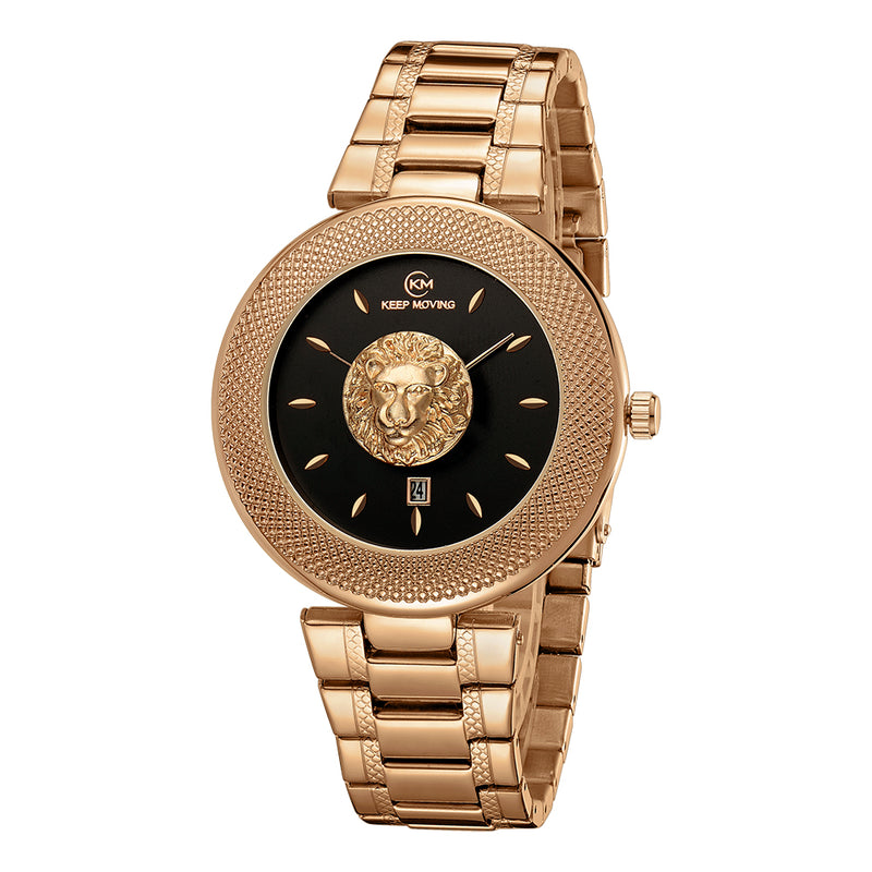 Gold Watch Lion