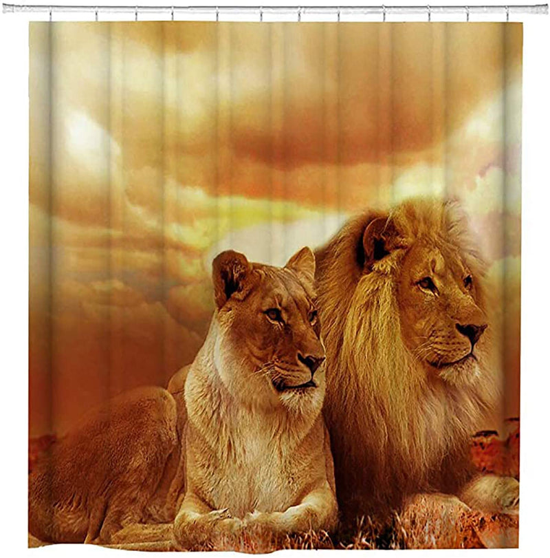 Lion Shower Curtain