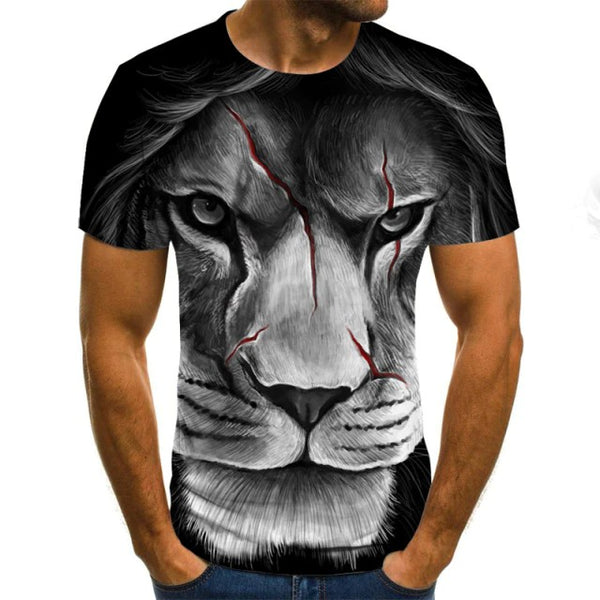 Svart Lejon T-Shirt