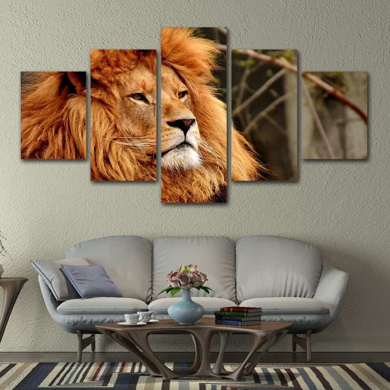 Lion King Canvas Painting 