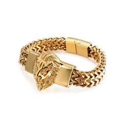 Golden Aslan Lejon Armband (Stål)