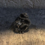 Steampunk Ring Lejon