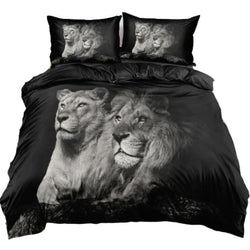 Sängkläder Med Lejonpar
