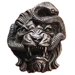 Gothic Bikerring Orm