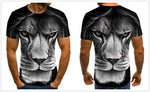 Lejonhuvud T-Shirt Bomull