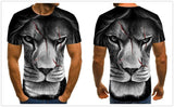 Lejonhuvud T-Shirt Bomull